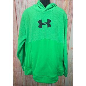 Under Armour Mens XL Loose Fit Green Hoodie Sweatshirt